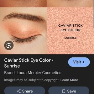 Laura Mercier Caviar Stick Eye Color - Sunrise Peach, Brand New, Never Been Used